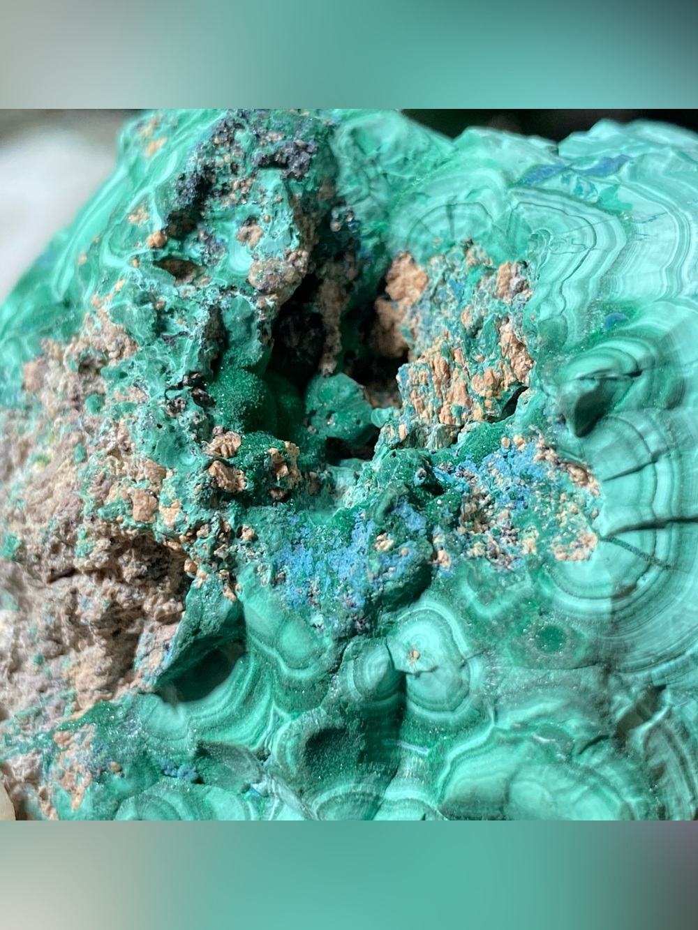 Large Botryoidal Malachite - Picture 12 of 16